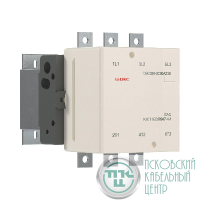 Контактор магнитный DSC330-3C00A230 330А 160кВт (AC3) 220В AC YON DSC330-3C00A230
