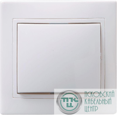 Выключатель 1-кл. 1п СП Кварта 10А IP20 ВС10-1-0-КБ керамич. осн. бел. IEK EVK10-K01-10-K