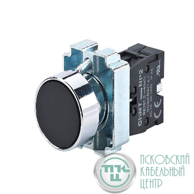 Кнопка управления NP2-BA21 без подсветки 1НО IP40 (R) черн. CHINT 573955