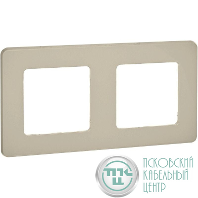 Рамка 2-м СП Inspiria IP20 сл. кость IEK 673941