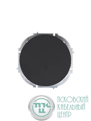 Выключатель проходной 1-кл. СП OSEN 10А IP20 механизм черн. бархат LEZARD 743-4288-105