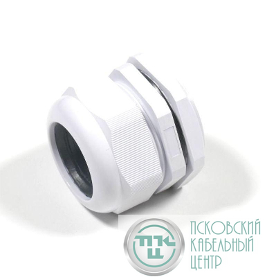 Сальник PG48 d37-44мм IP68 пластик. сер. ГОФРОМАТИК zeta30890