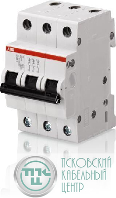 Выключатель автоматический модульный 3п C 10А 6кА SH203 C 10 ABB 2CDS213001R0104