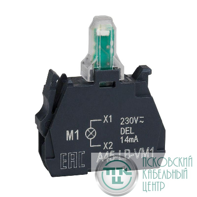 Блок световой OptiSignal D22 A45-LB-VM1 бел. 230-240VAC ZBVM1 КЭАЗ 332207