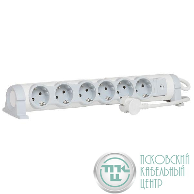 Удлинитель 6х3м с заземл. 16А IP20 "Комфорт" Leg 694637