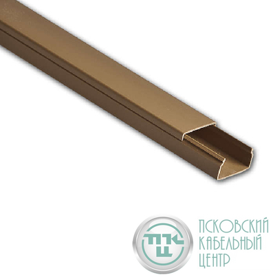 Кабель-канал 32х16 L2000 пластик коричн. Ruvinil РКК-32х16-К