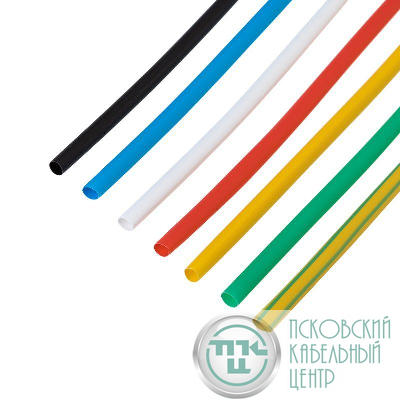 Набор трубок термоусадочных №11 ТУТ нг 2.0/1.0мм 7 цветов (уп.21шт по 10см) Rexant 29-0111