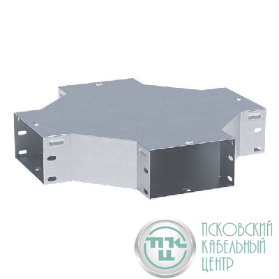 Ответвитель крест. 50х100мм 1.0мм EKF x5010008-1