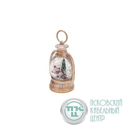 Светильник декоративный (фигура) "Фонарик" с эффектом снегопада и подсветкой Neon-Night 501-183
