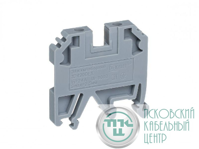 Зажим наборный ЗН-101 24А 2.5кв.мм сер. DEKraft 32420DEK