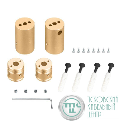 Крепление MOONLIGHT-VT-CEILING-DL-D18 Gold металл (комплект) Arlight 048594