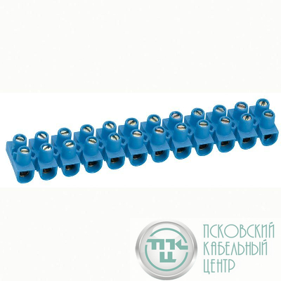 Блок клеммный Nylbloc 16кв.мм син. Leg 034207