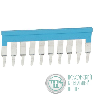 Клемма винт. Viking3 1входля 3 выхода 6мм 10-ти контактная фронт. установки Leg 037503