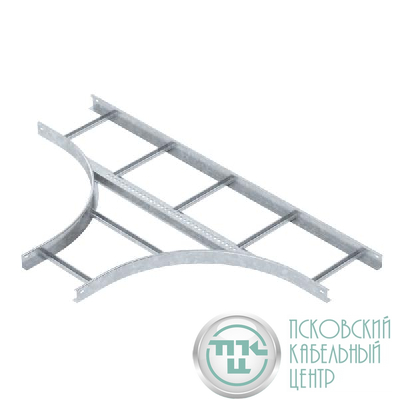 Секция Т-образная лестничного лотка 60х300мм R=500мм OBO 6213874