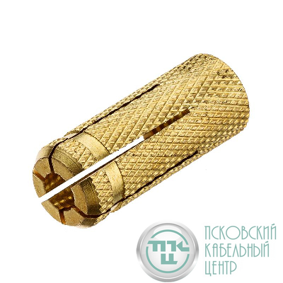Анкер забивной М12 латун. (уп.2шт) Tech-Krep/Zitar 106749