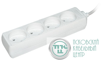 Удлинитель 4х1.5м без заземл. 10А IP20 У4 2P 250В 2х0.75 IEK WYP10-06-04-01-N