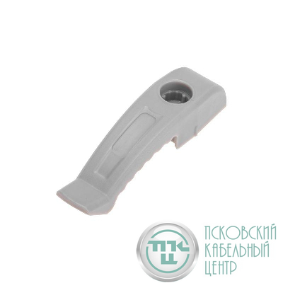 Держатель кабеля для прямого монтажа односторонний сер. 67мм (уп.20шт) Rexant 28-4017
