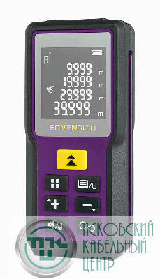 Рулетка лазерная Reel PRO GM60 фиолет. Ermenrich 84645
