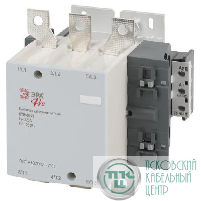 Контактор КТИ-5225 PRO KKT50-225-230-10-E 225А 230В/АС3 Эра Б0054926