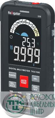 Мультиметр 95 771 NMT-Mm-116 True RMS Smart цветной дисплей Navigator 95771