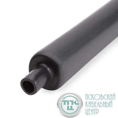 Трубка термоусадочная ТУТ(3:1) нг LS - 15/5 черн. (уп.100м) КВТ 83378