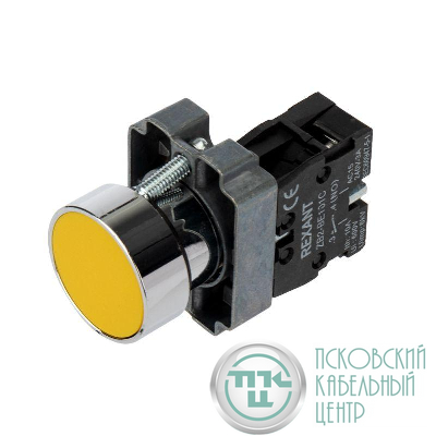 Кнопка XB2 желт. NO Rexant 36-5521
