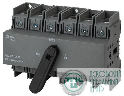 Выключатель-разъединитель ВНК-32-31130 PRO mvr30-3-063E 3П 63А на 2 направления с фронтальной рукояткой управления Эра Б0054012