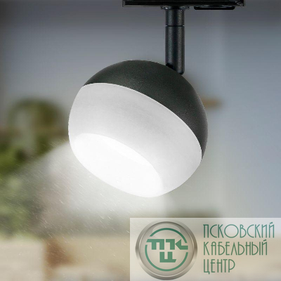 Светильник трековый 1ф TR46 - GX53 BK под лампу GX53 черн. Эра Б0054153