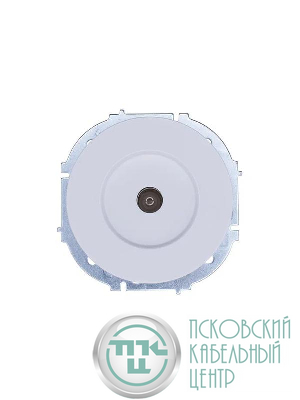 Розетка телевизионная оконечная СП OSEN бел. LEZARD 743-0288-130