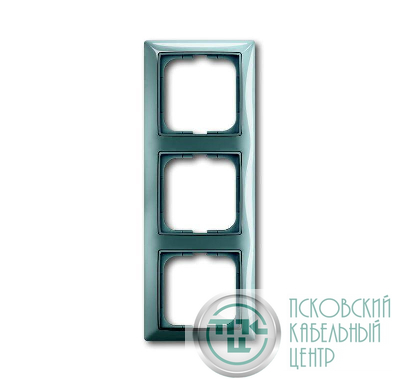 Рамка 3-м Basic 55 bistro-blue ABB 2CKA001725A1523
