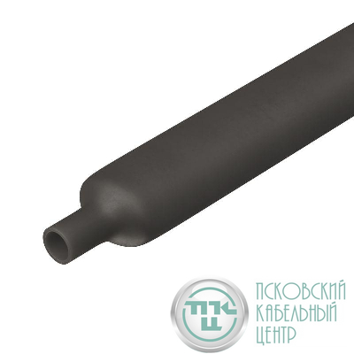 Трубка термоусаживаемая безгалогеновая 6.4/3.2мм черн. DKC TN2PC20164BK