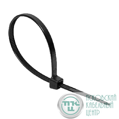Хомут P6.6 4.8х400 FlexLock стандартный черн. (уп.100шт) PROxima EKF plc-fl-ctsb-4.8x400
