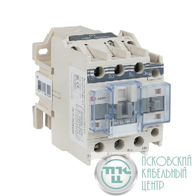 Контактор КМЭ-2 32А кат. 230В AC 1НО EKF ctr-s-32-220