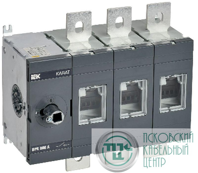 Выключатель-разъединитель ВРК 3п 800А без рукоятки KARAT IEK KA-VR10-3-0800