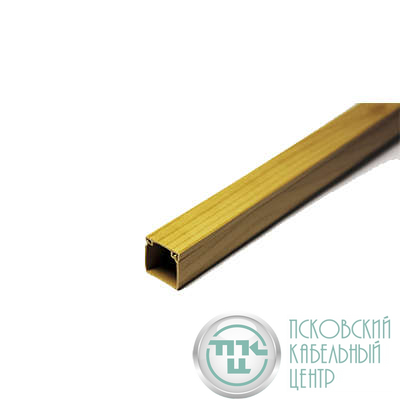 Кабель-канал 25х25 L2000 с двойн. замком пластик сосна Урал Пак КК-3125025-060