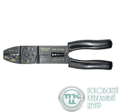 Пресс-клещи для изолированных и неизолированных кабельных наконечников 0.75-6кв.мм FELO 59232040