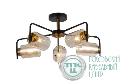 Люстра Liberta 60Вт E27х5 IP20 Freya FR4014PL-05BBZ