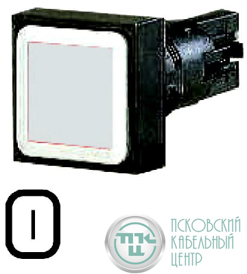 Кнопка с фиксацией Q18DR-WS бел. EATON 086243