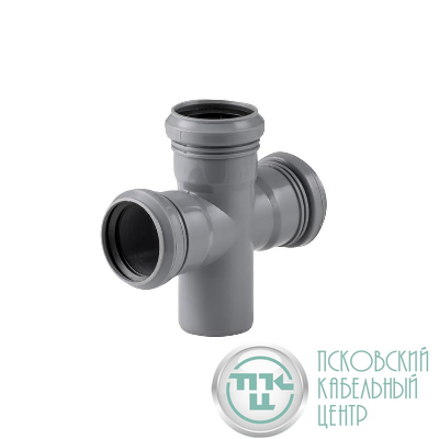 Крестовина одноплоскостная ВК ПП 50/50/50х87 сер. RTP 36527