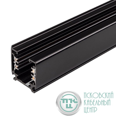 Трек LGD-4TR-TRACK-1000-BK-M (C) IP20 металл Arlight 028358(2)
