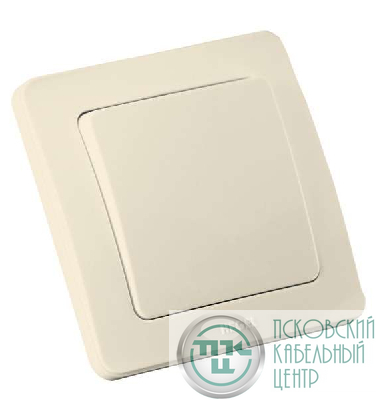 Выключатель 1-кл. СП Мастер 16А IP20 250В сл. кость HEGEL ВС16-311-01