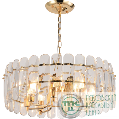 Люстра Janice 1044-308 8хЕ14 40Вт хрусталь Rivoli Б0061210