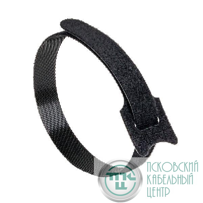 Хомут-липучка 14х310мм черн. (уп.20шт) PROxima EKF hlct-3-b