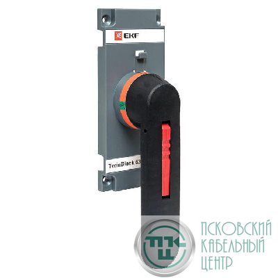 Рукоятка управления для прямой установки на рубильники реверсивные (I-0-II) TwinBlock 630-800А PROxima EKF tb-630-800-fh-rev