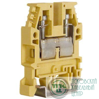 Клемма винт. CBD. 6(Ex) 6кв. мм син. DKC ZCBX34