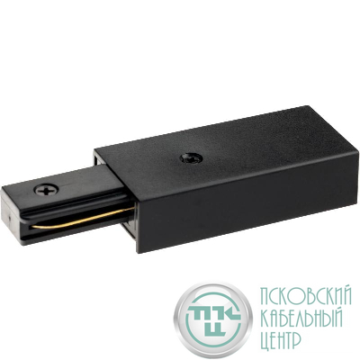 Коннектор питания для шинопровода прямой ARTLINE пластик/медь черн. Ritter 59756 2