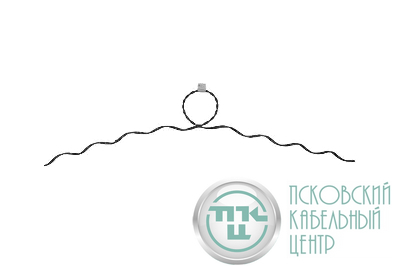 Вязка спиральная ПВС 70/95-10 (уп.18шт) МЗВА 00000000145