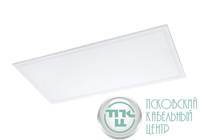 Светильник светодиодный ДВО CP 20 R 50W OP 940 W60L120 EL 595х1195х26 мм 50Вт 4000К IP40 встраив. с БАП 3ч панель бел. Русский Свет 14062023884