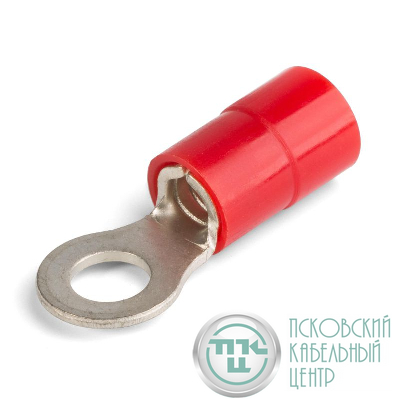 Наконечник кабельный кольцевой изолированный НКИ(н) 10–6 ПРОФИ (уп.100шт) КВТ 108532