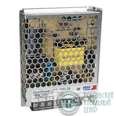 Блок питания панельный OptiPower LRS 100-24 4.5A КЭАЗ 328879